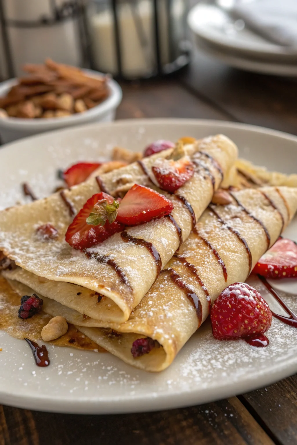 Dessert Crepes