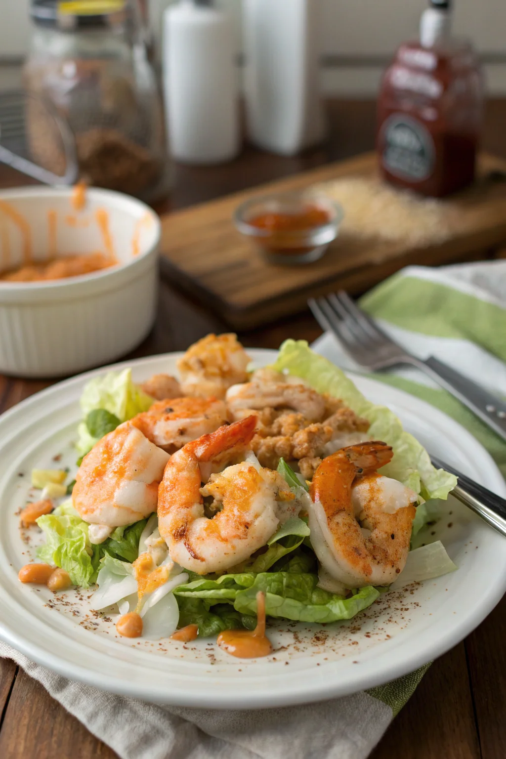 Grilled Shrimp Louie