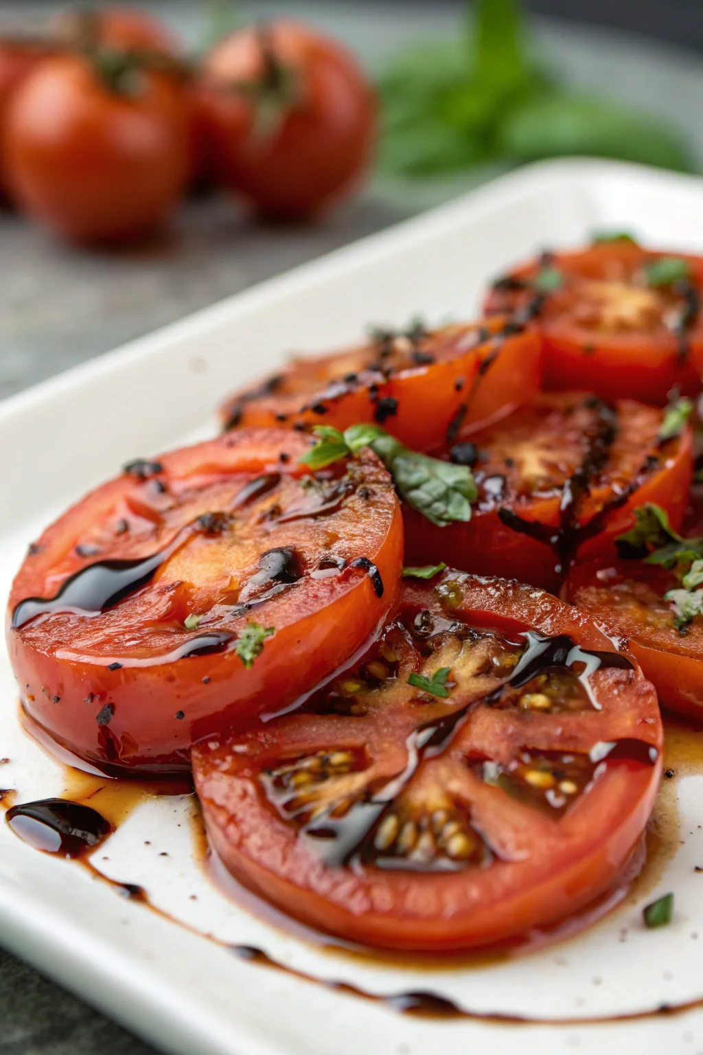 Step by Step Roasted Tomato Balsamic Vinaigrette