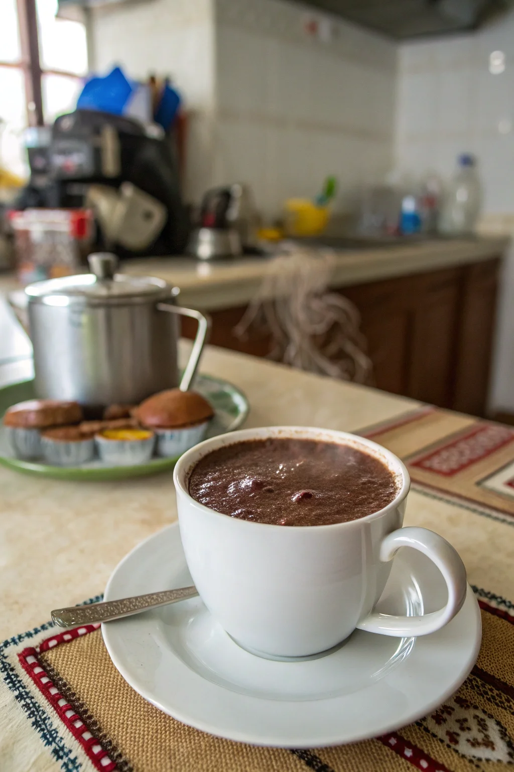Chocolate Santafereño (Colombian-Style Hot Chocolate)