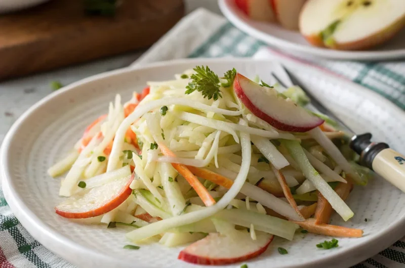 Apple Jicama Coleslaw