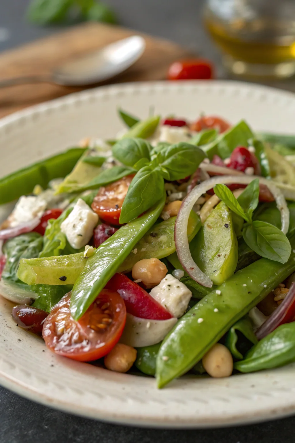 Step by Step Romano Bean Salad