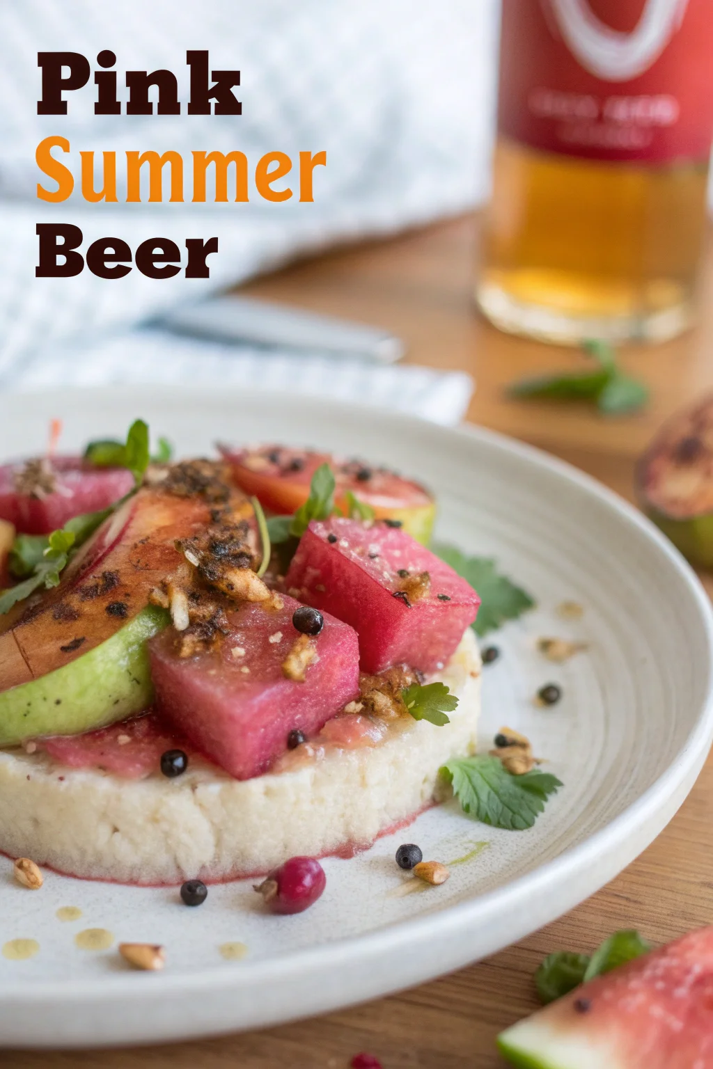 Step by Step Pink Summer Beer