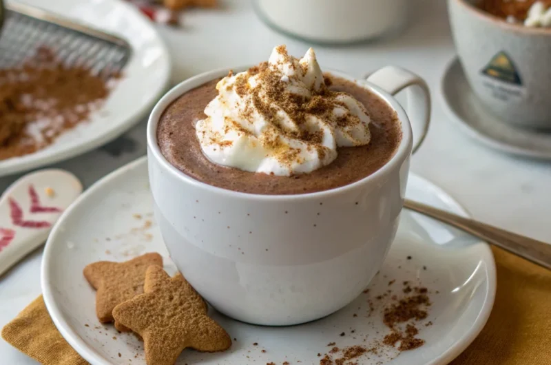 Instant Gingerbread Hot Chocolate