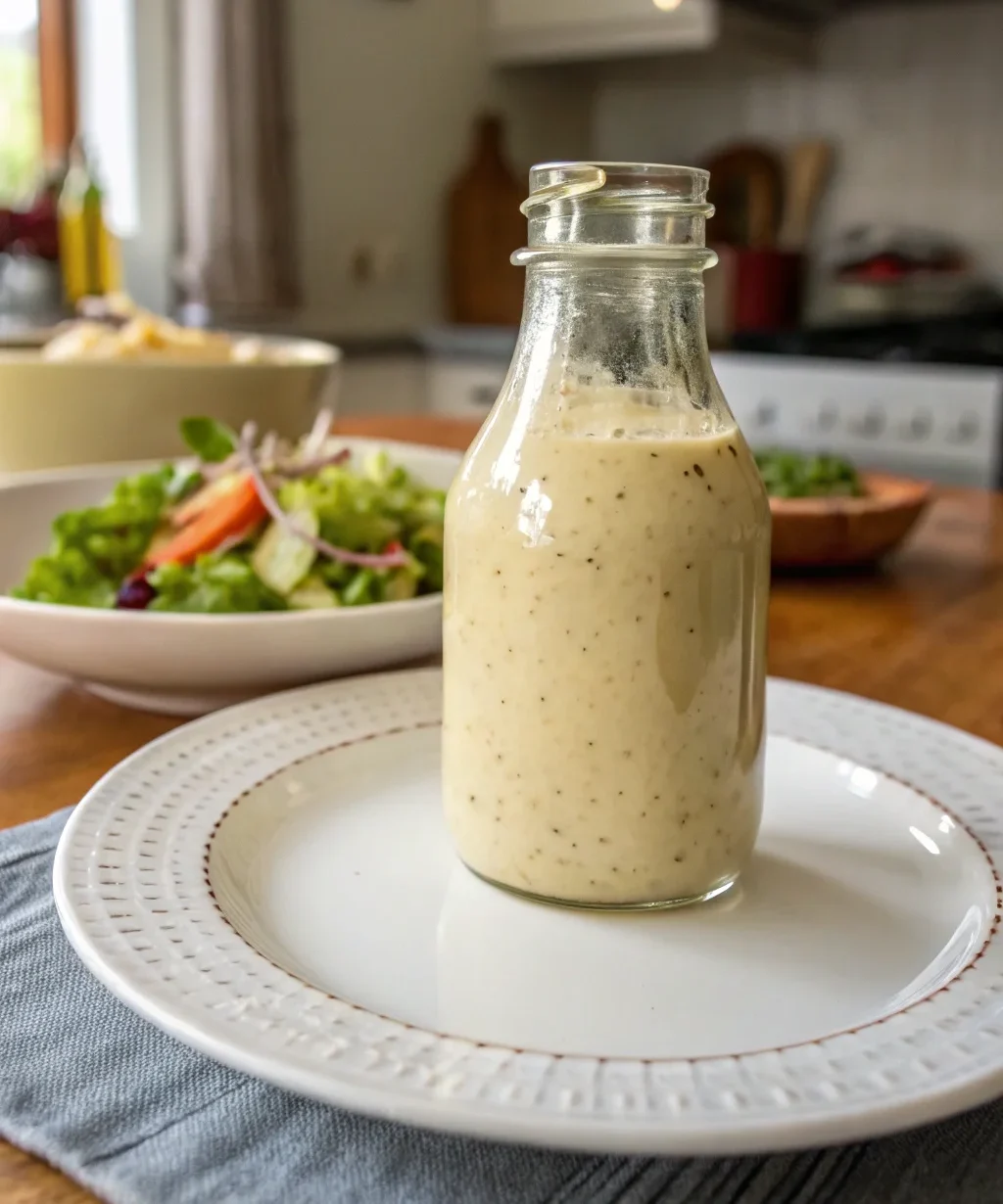 A delicious plate of Chef John's Empty Mayo Jar Dressing