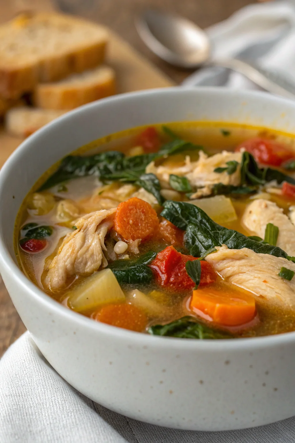 Step by Step Tuscan Chicken Soup