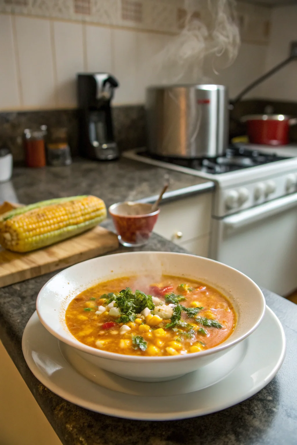 Mexican Street Corn Soup