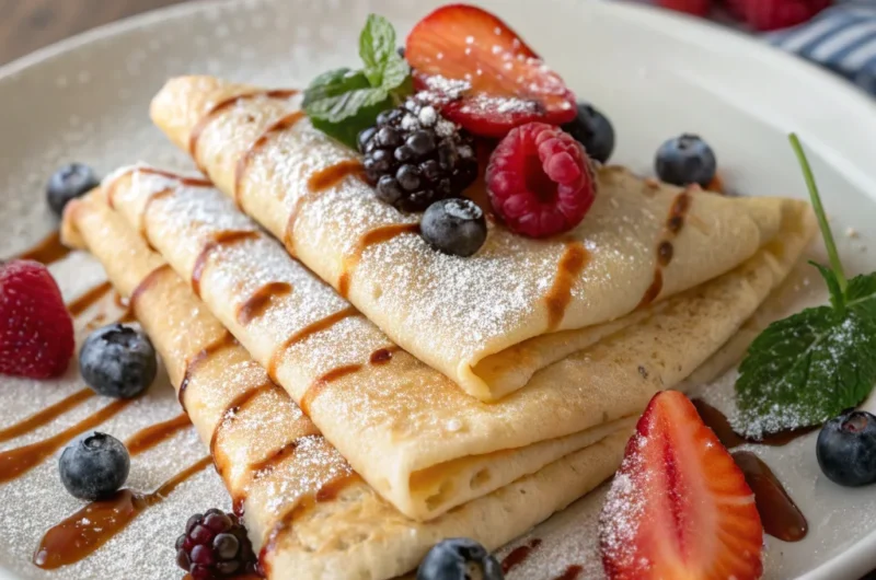 Dessert Crepes