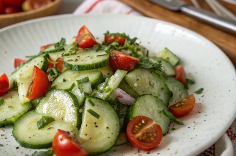 Smashed Cucumber Salad
