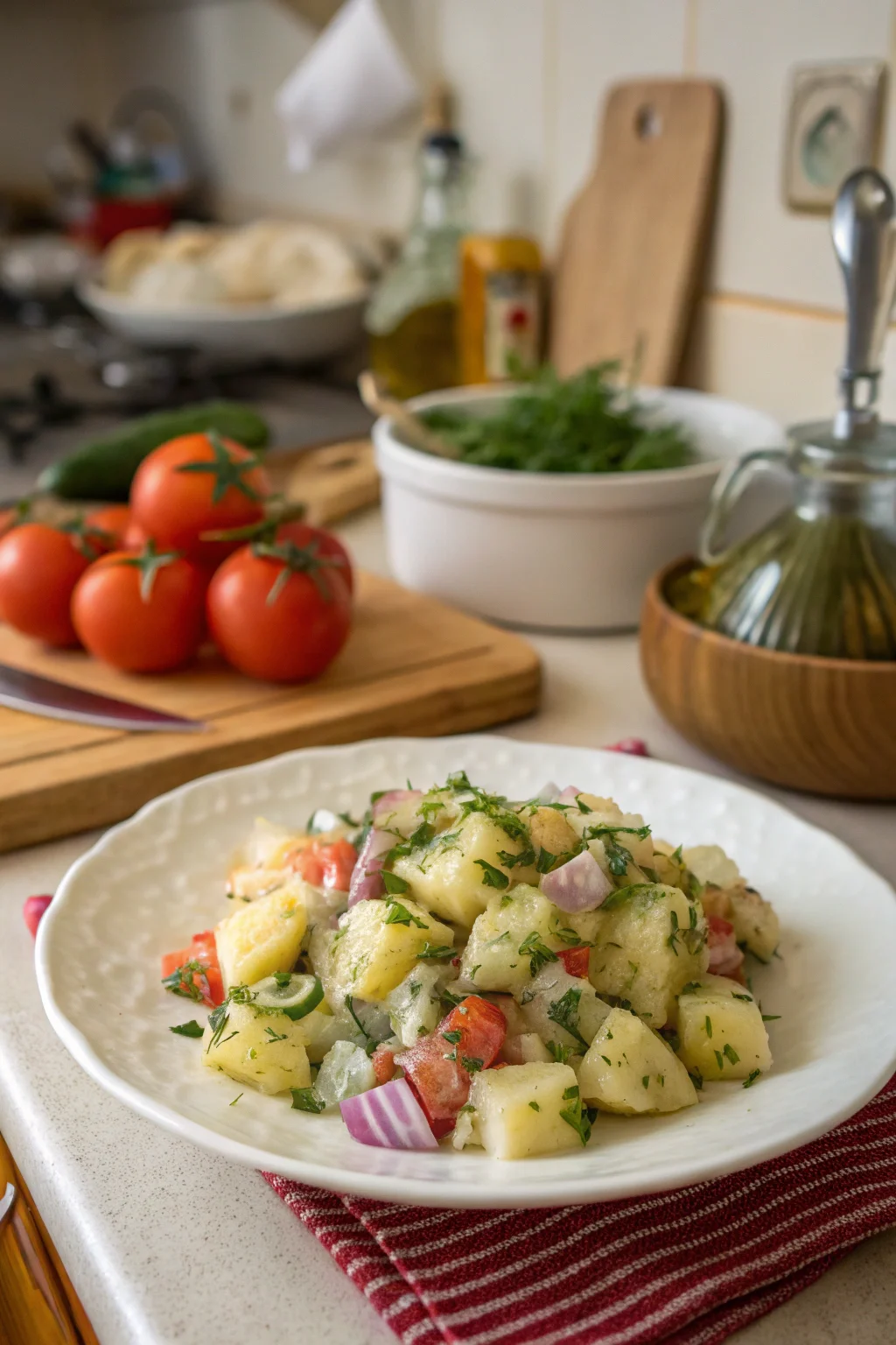 Armenian-Style Potato Salad