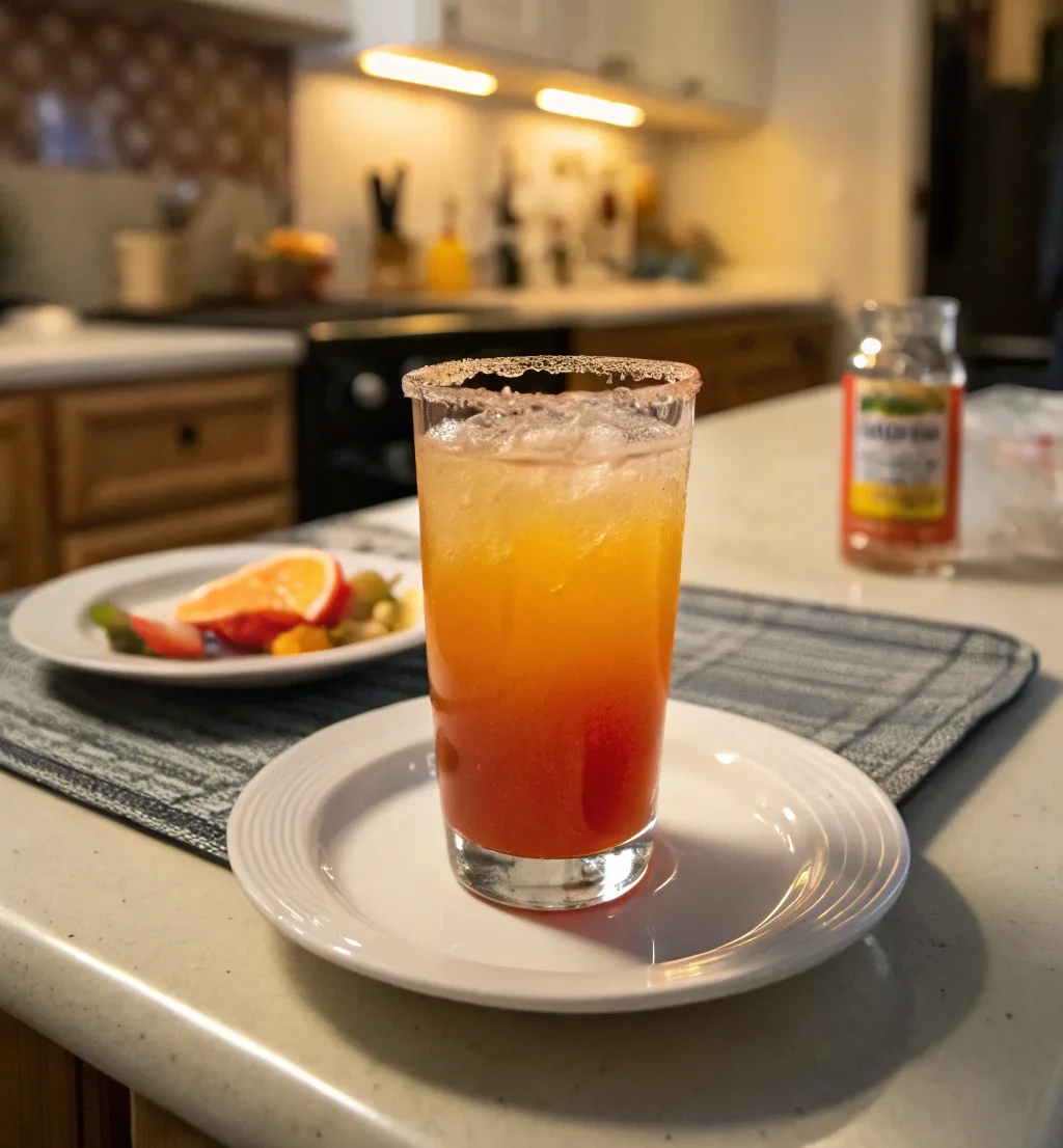 A delicious plate of Corona Sunrise