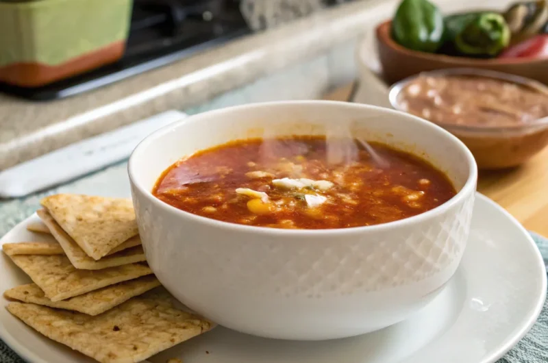 5-Ingredient Tortilla Soup