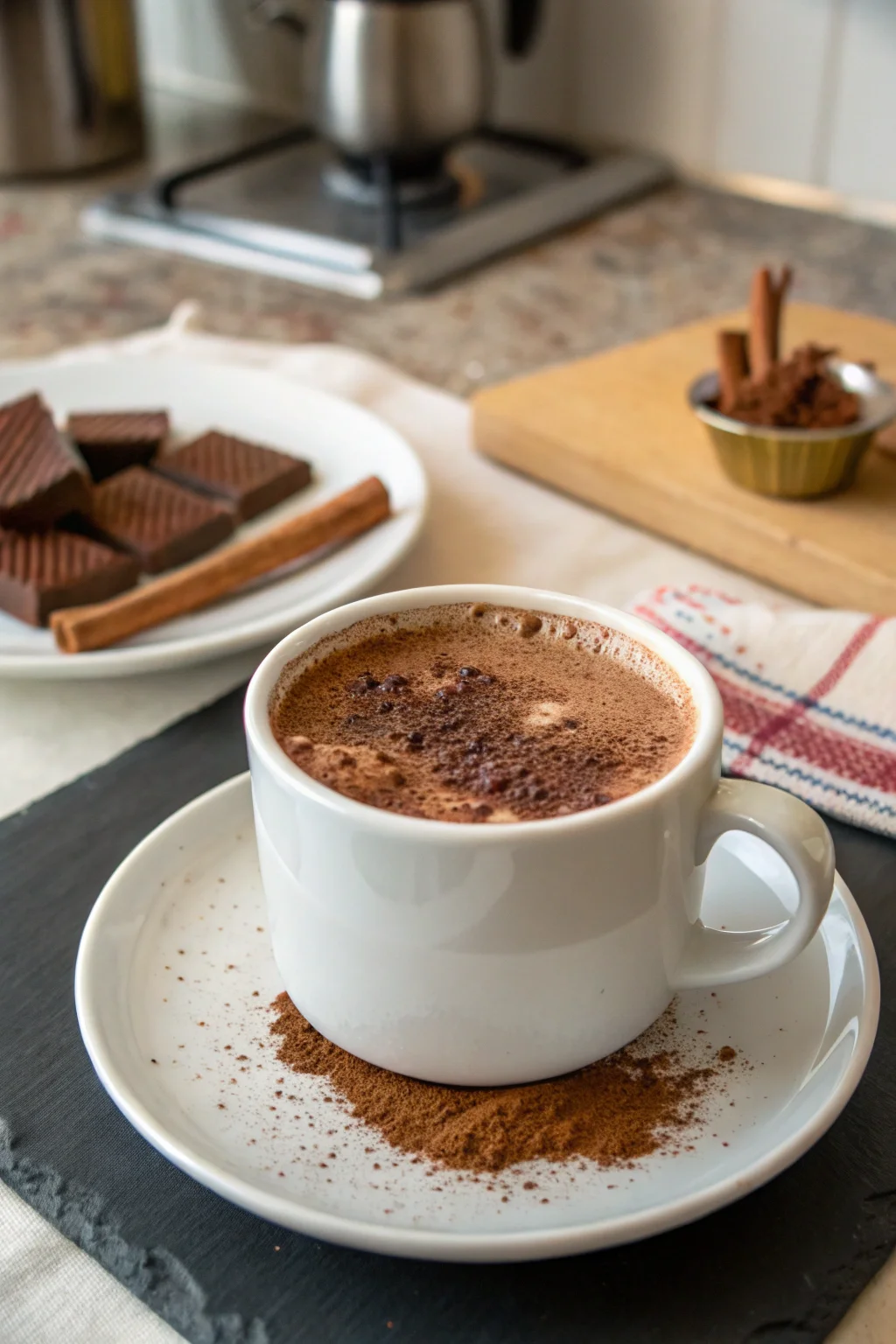 Chocolate Santafereño (Colombian-Style Hot Chocolate)