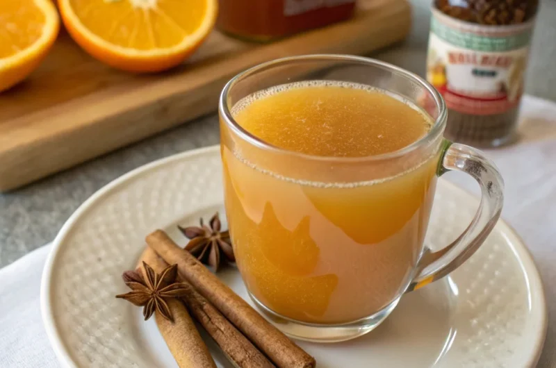 Spiced Orange-Cinnamon Cider