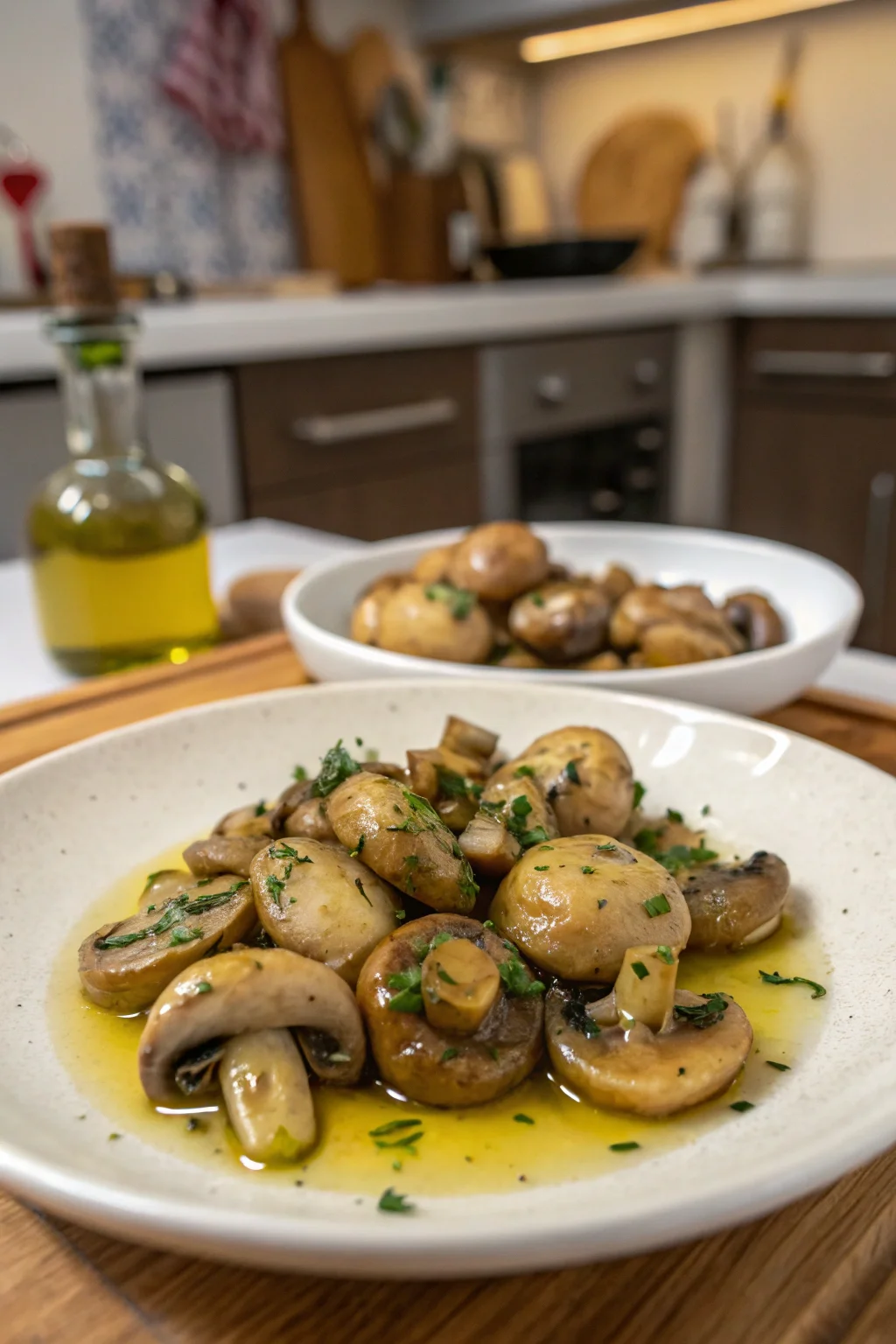 Marinated Mushrooms for Antipasto