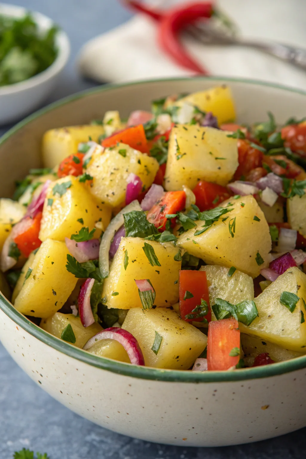 Step by Step Armenian-Style Potato Salad