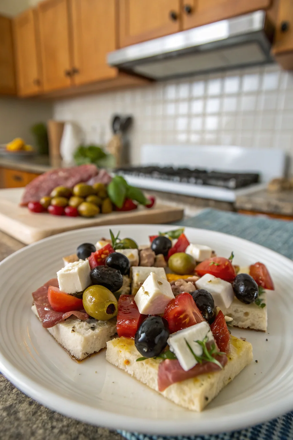 Antipasto Squares