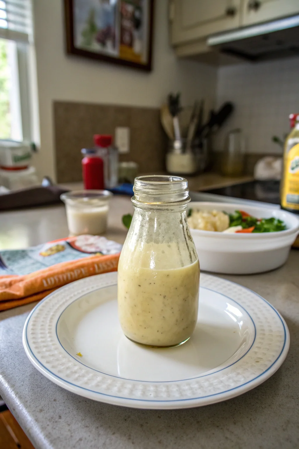 Chef John's Empty Mayo Jar Dressing