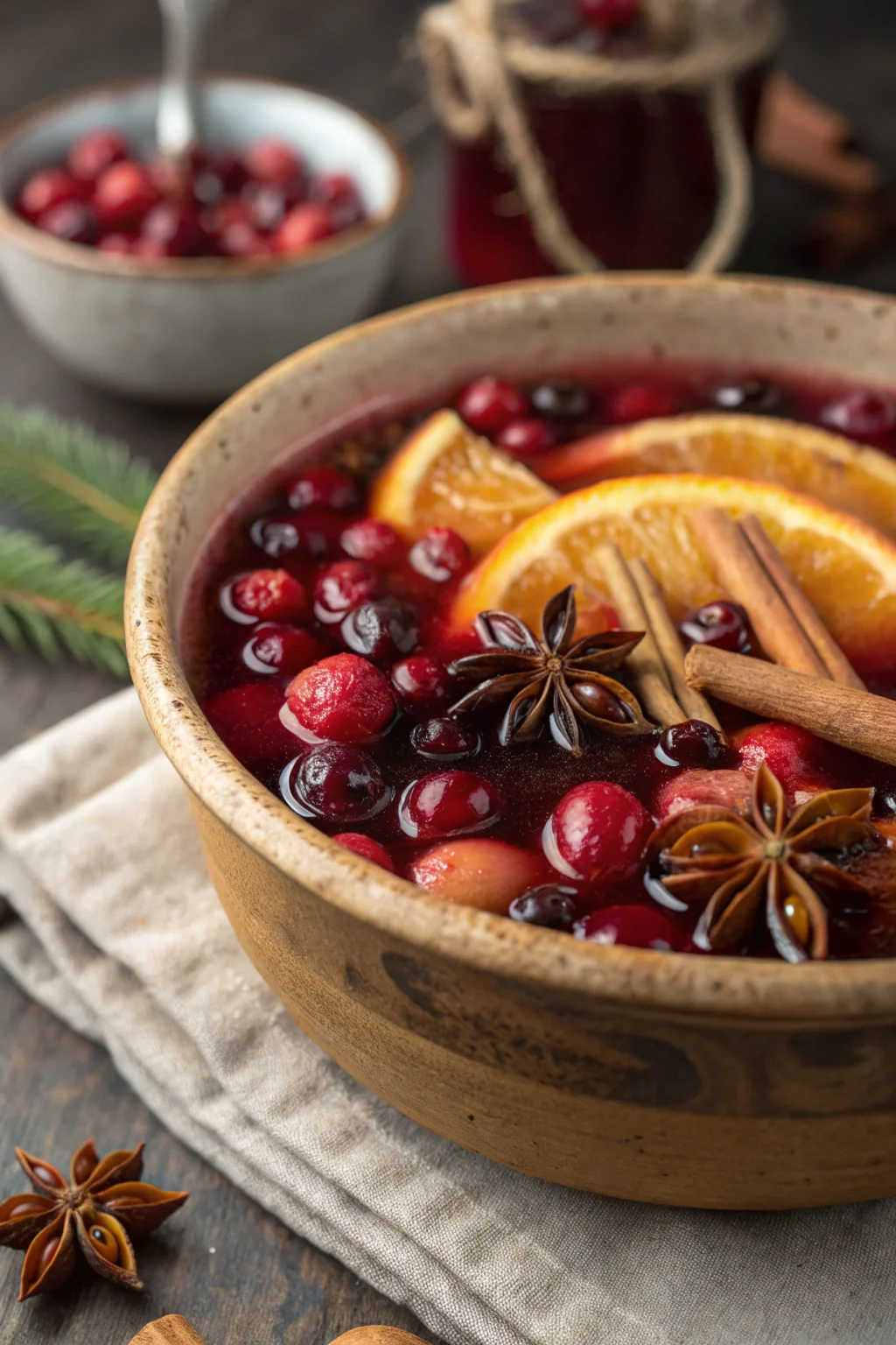 Step by Step Cranberry Wassail