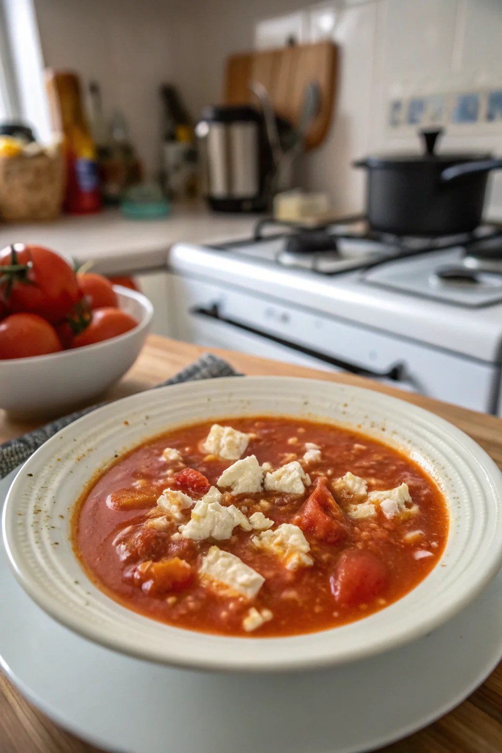 Cottage Cheese Tomato Soup