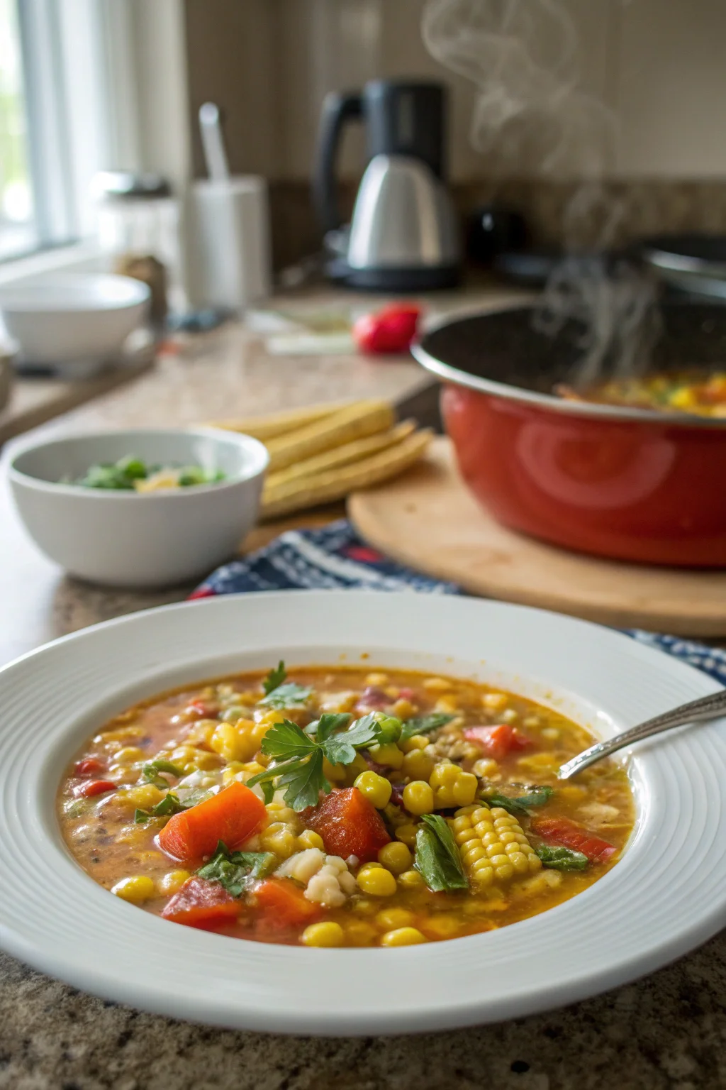 Mexican Street Corn Soup