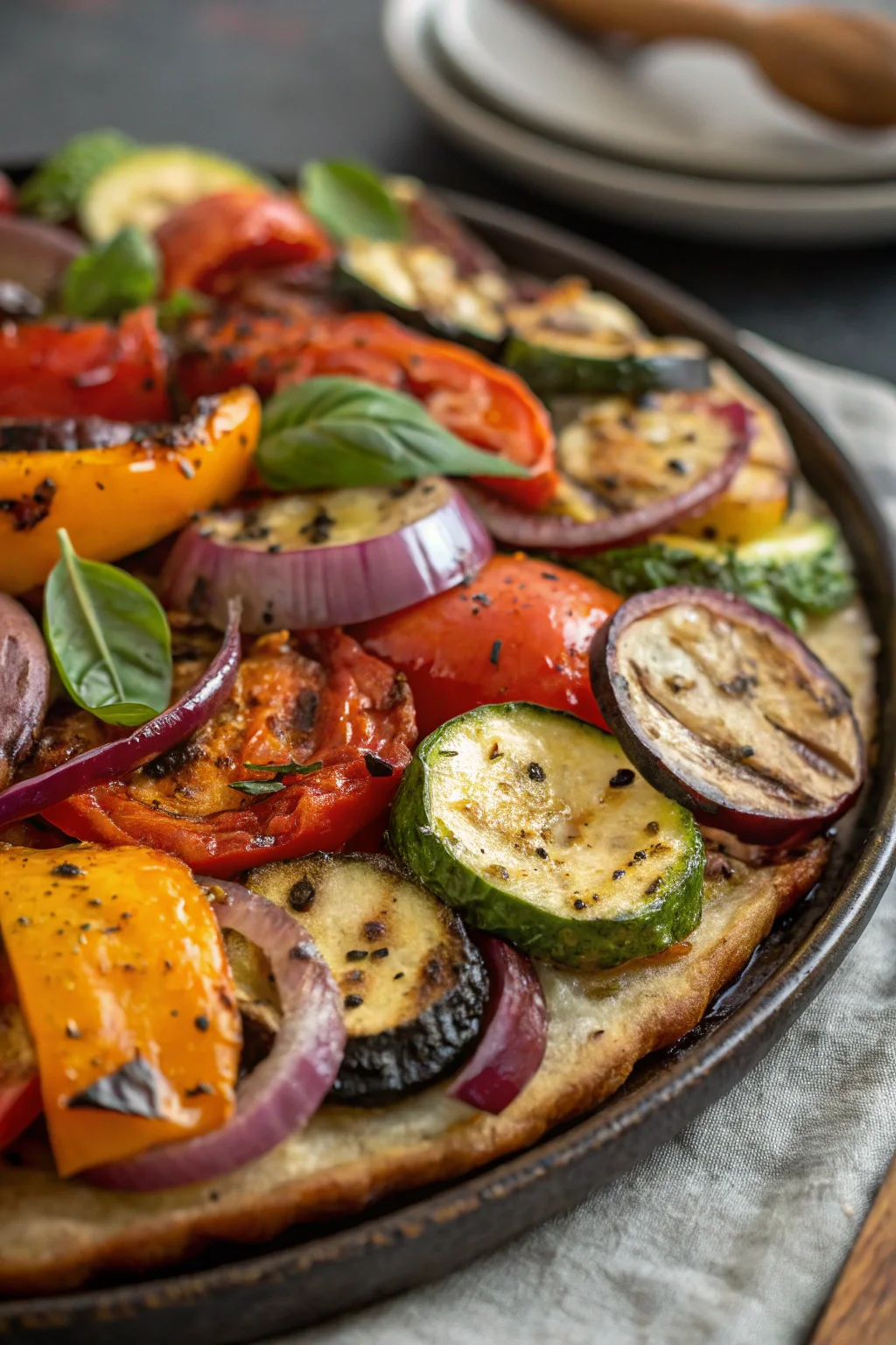 Step by Step Roasted Veggie Antipasto