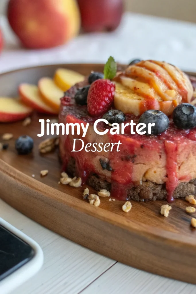 Step by Step Jimmy Carter Dessert