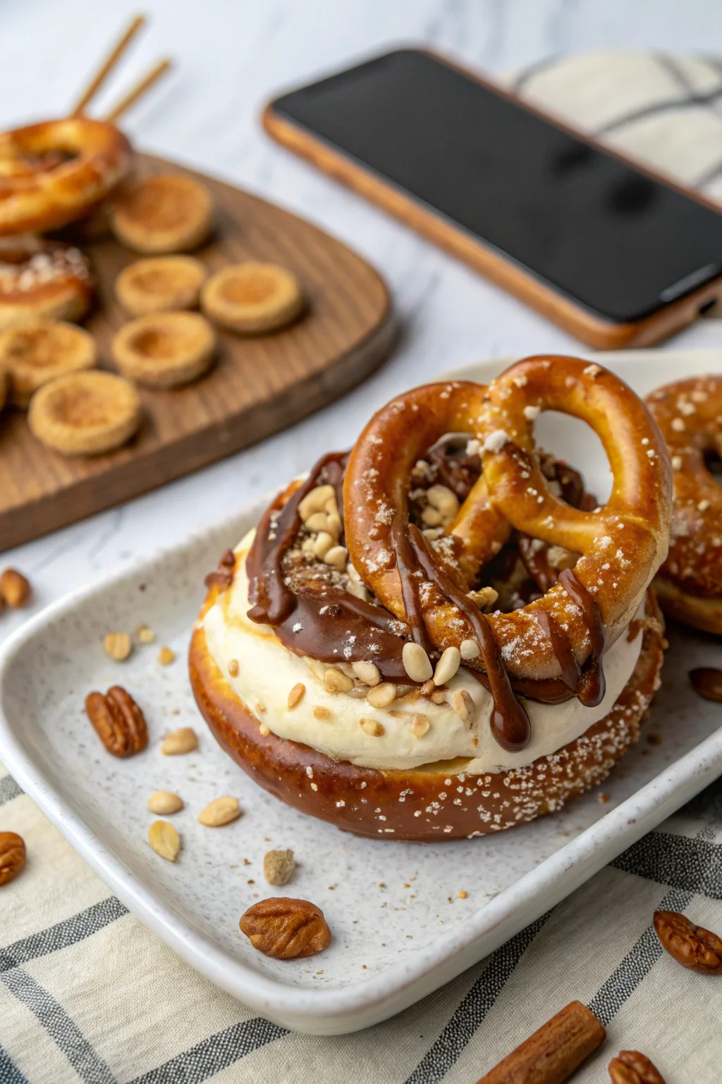 Step by Step Pretzel Dessert