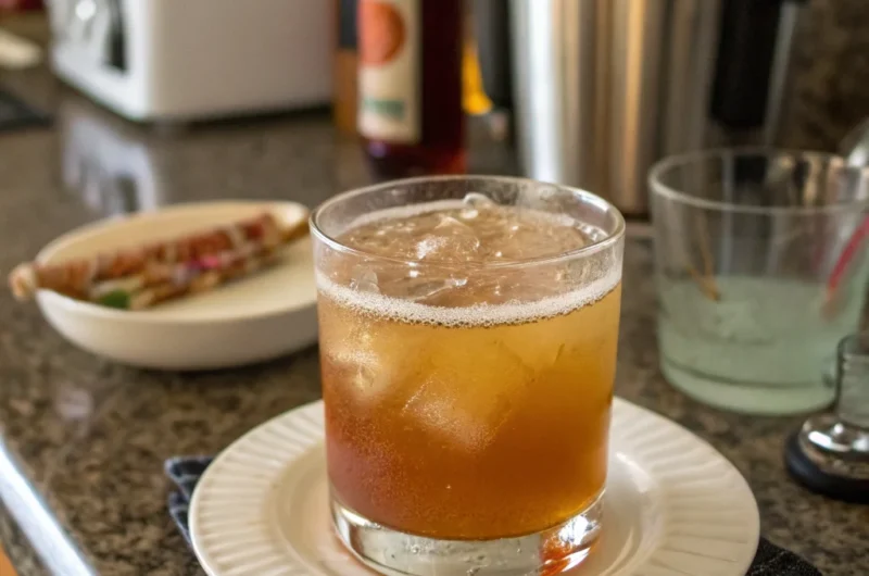 Cider-Bourbon Thermos Cocktail