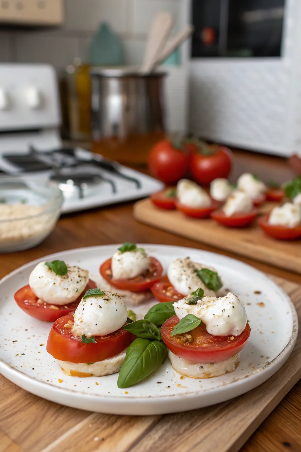 Tomato and Mozzarella Bites