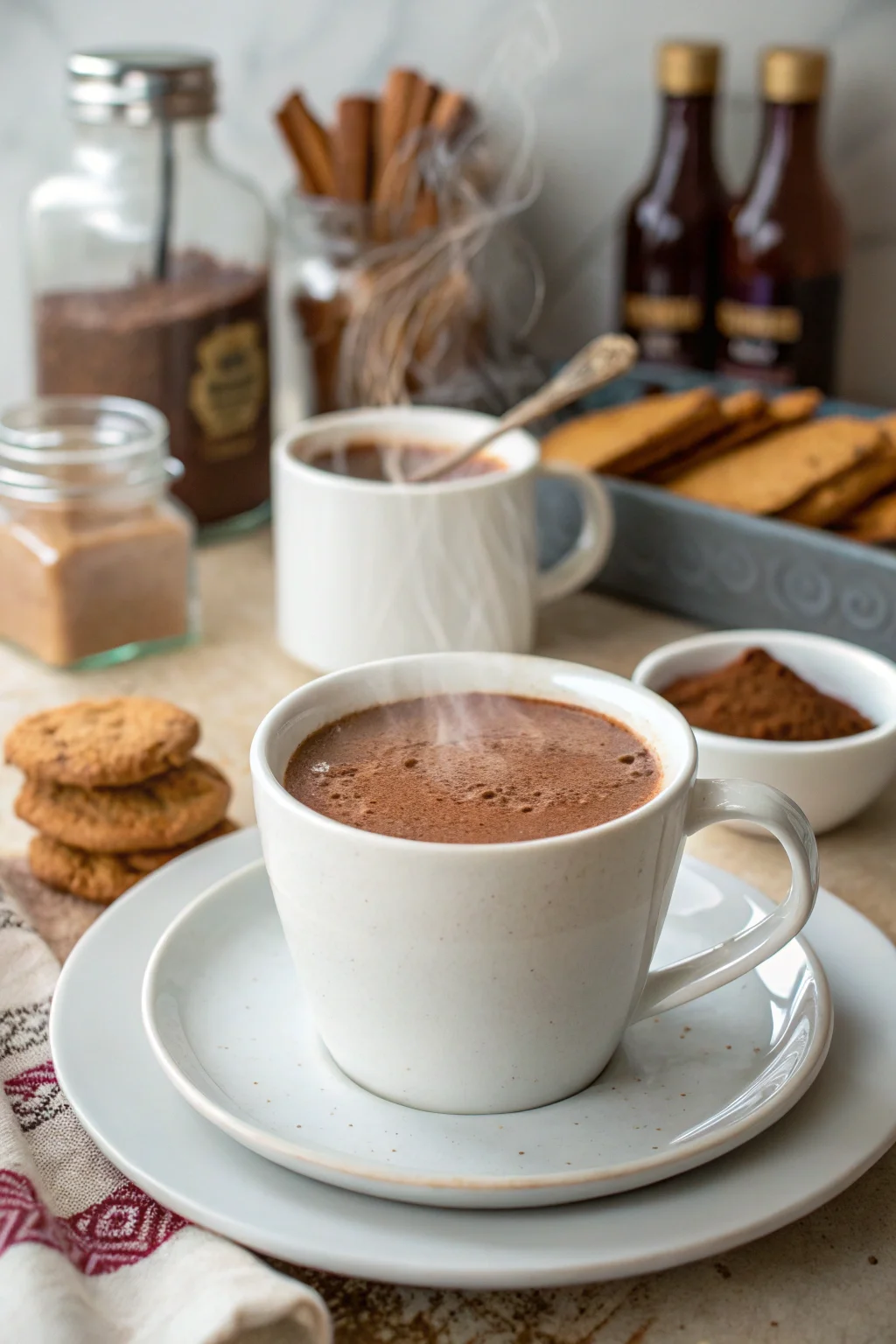 Instant Gingerbread Hot Chocolate