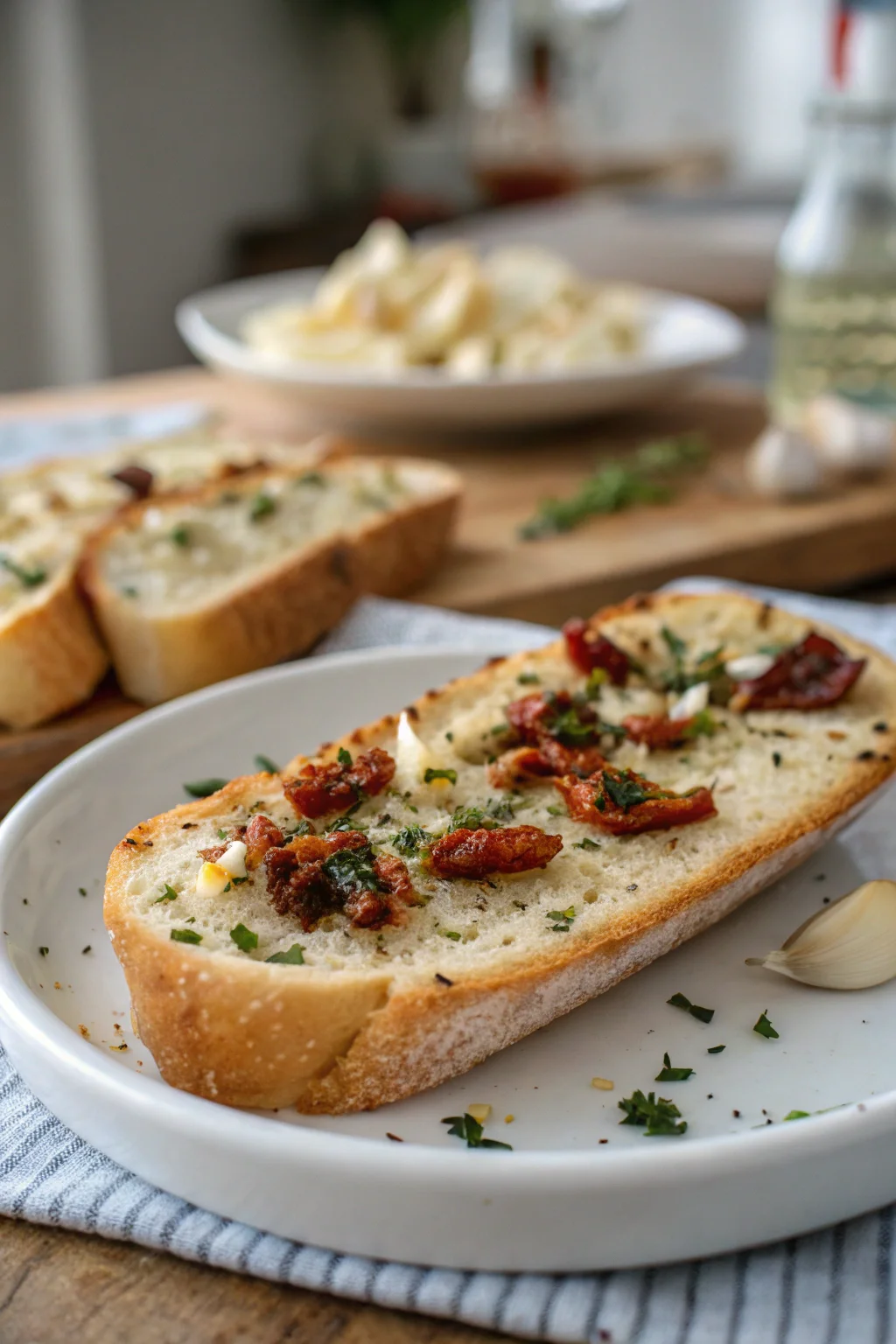 Antipasti Garlic Bread