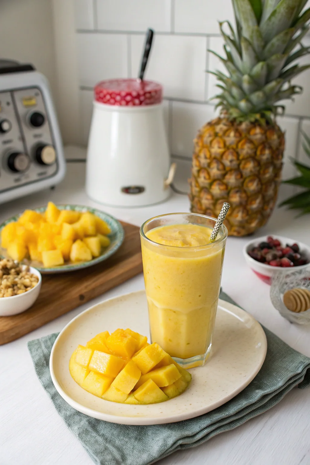 Pineapple Mango Smoothie