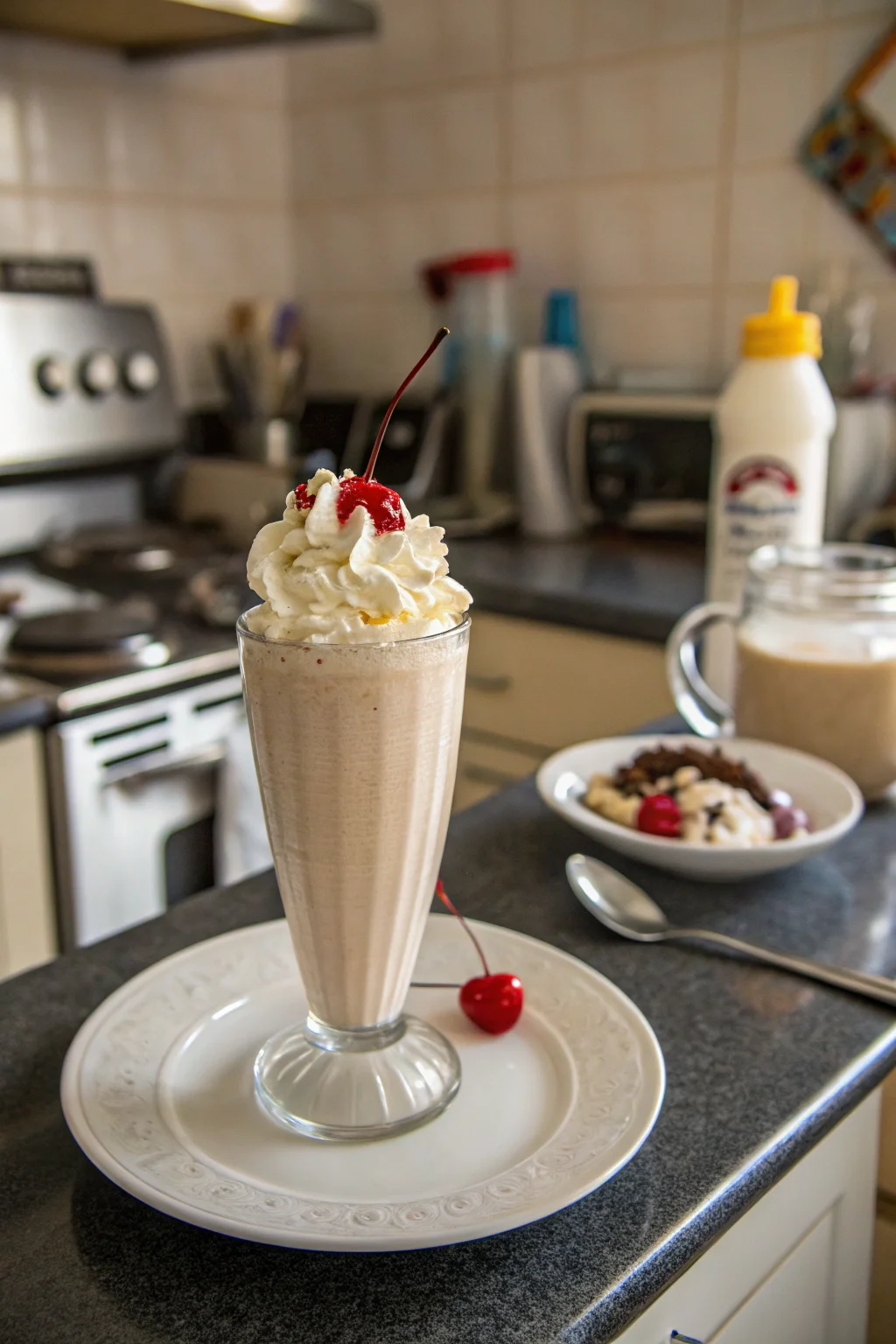 A delicious plate of Cheesecake Milkshakes