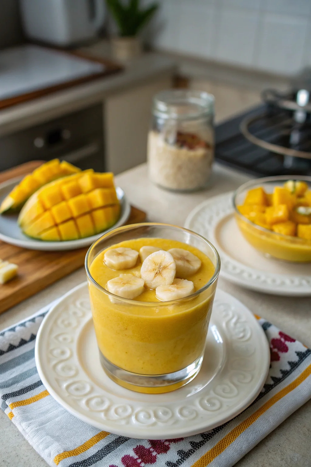 Mango Banana Smoothie