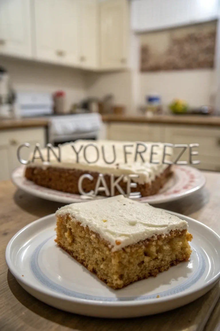 Can You Freeze Cake with Frosting? | Storage Guide