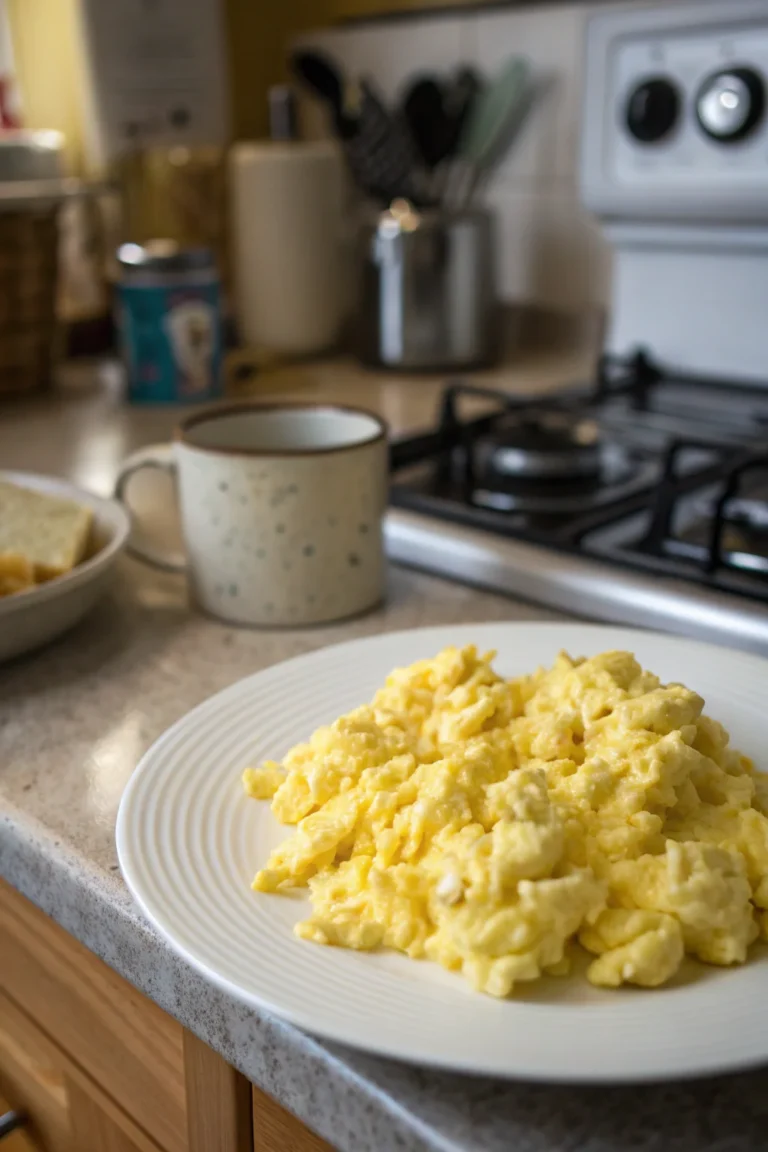 How to Make Perfectly Fluffy Scrambled Eggs