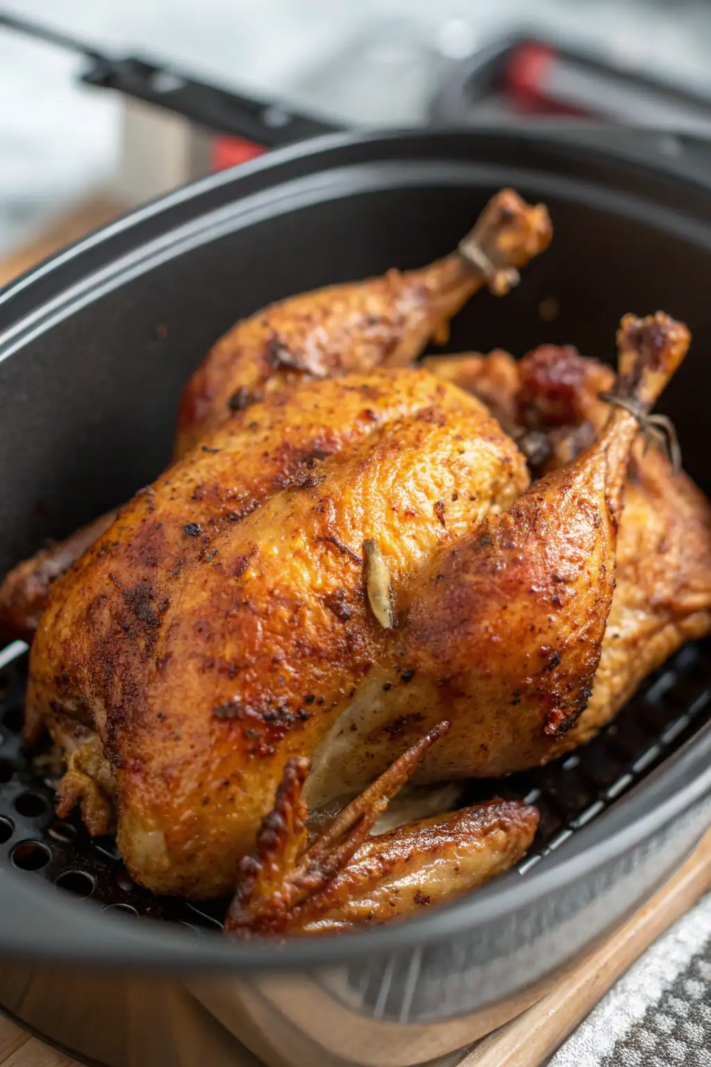 A delicious plate of Air Fryer Partridge