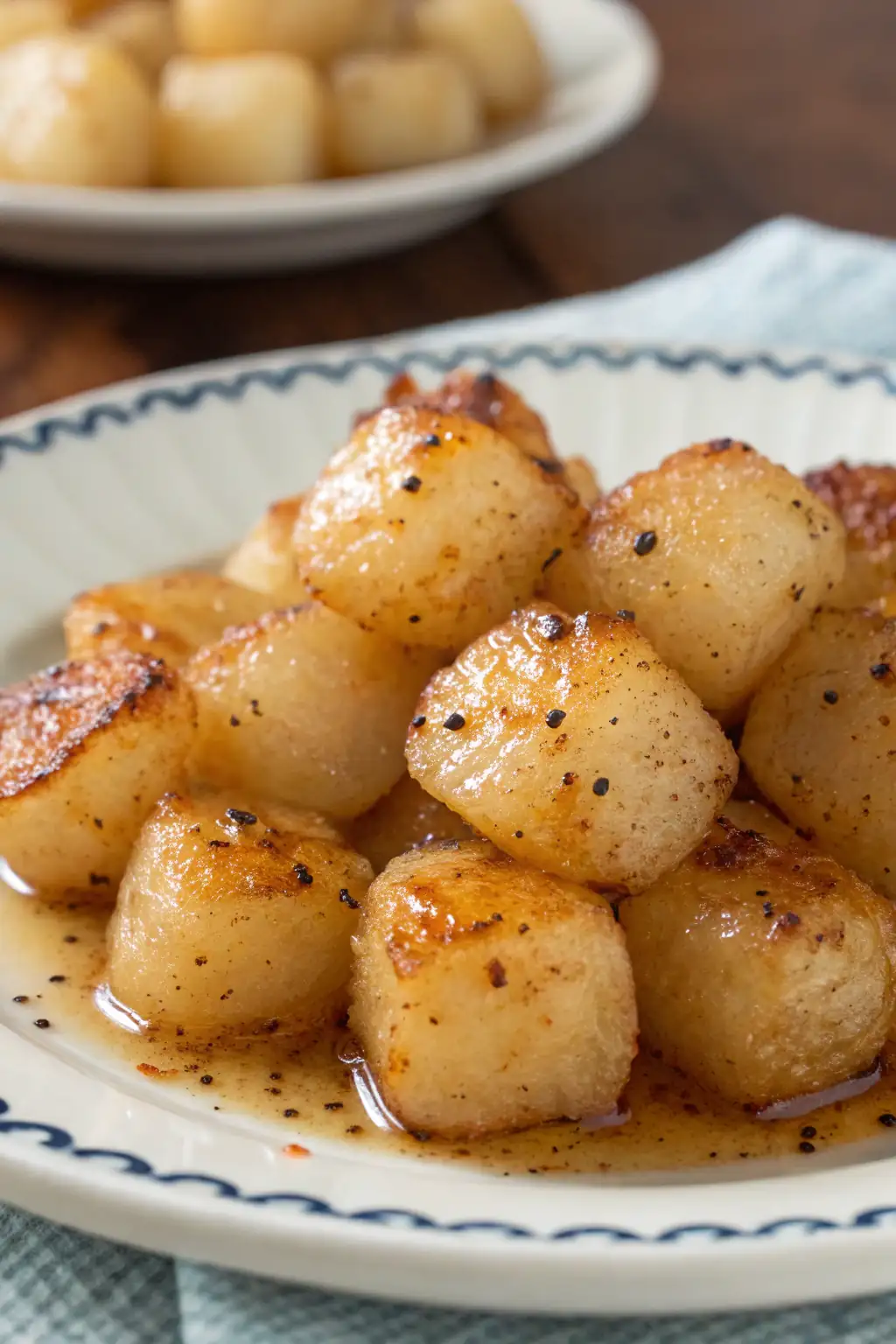 A delicious plate of Air Fryer Tapioca