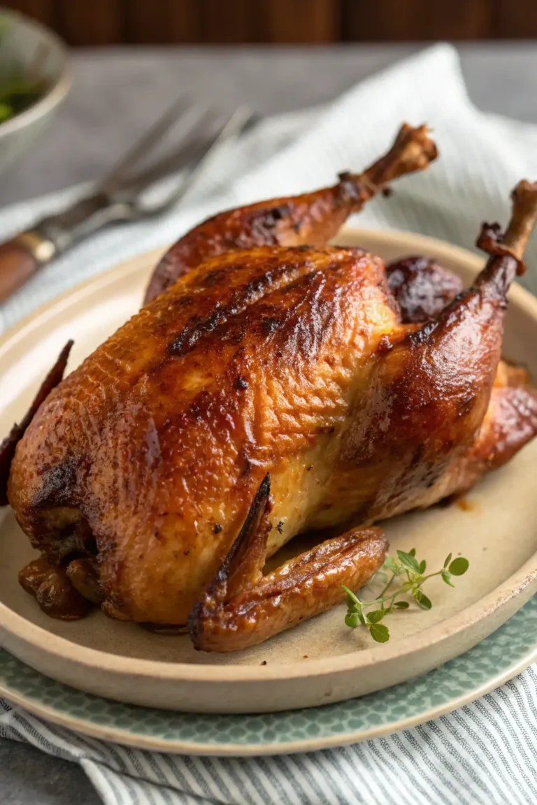 A delicious plate of Air Fryer Partridge