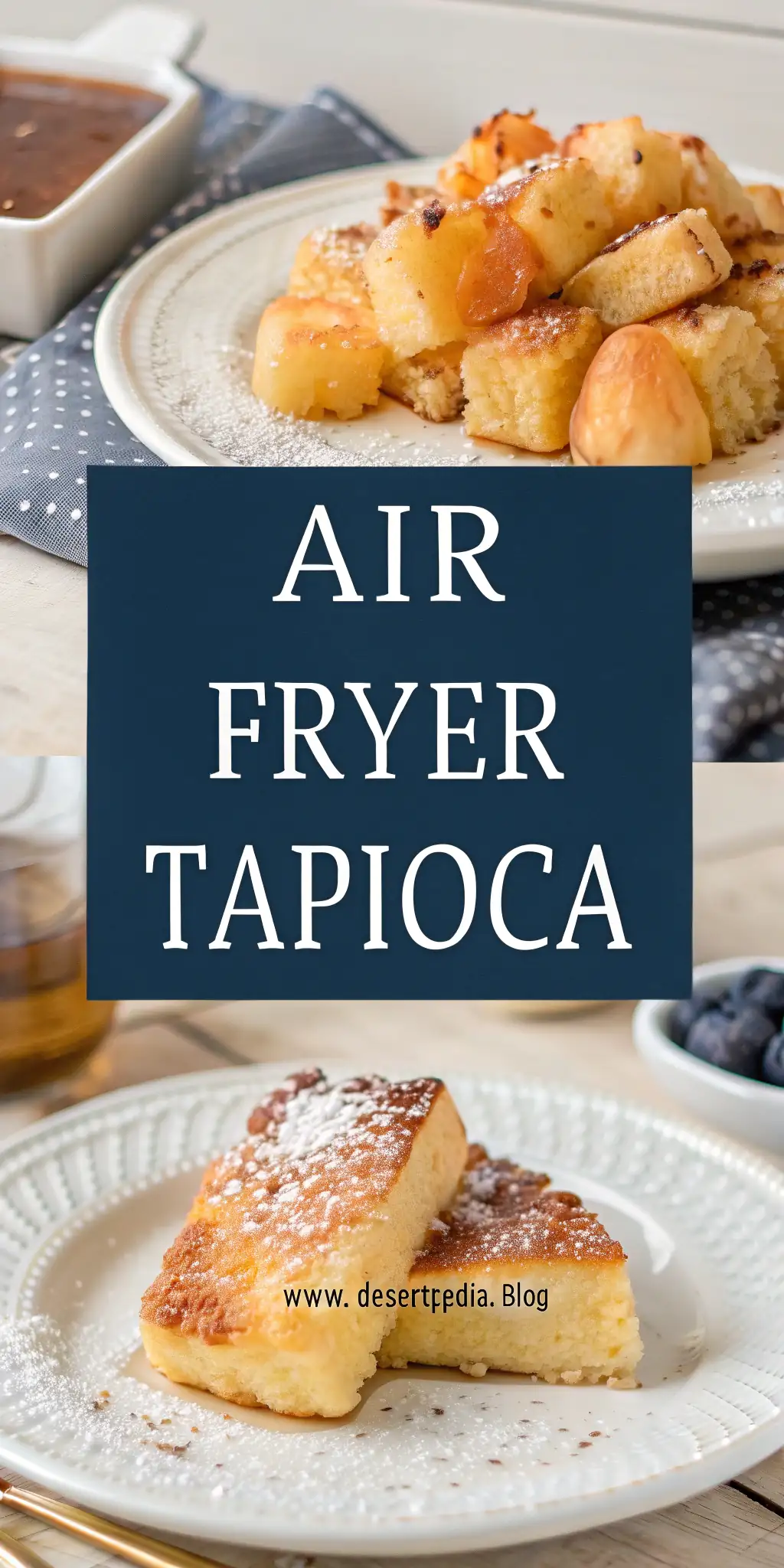 Pinterest image 2 for Air Fryer Tapioca