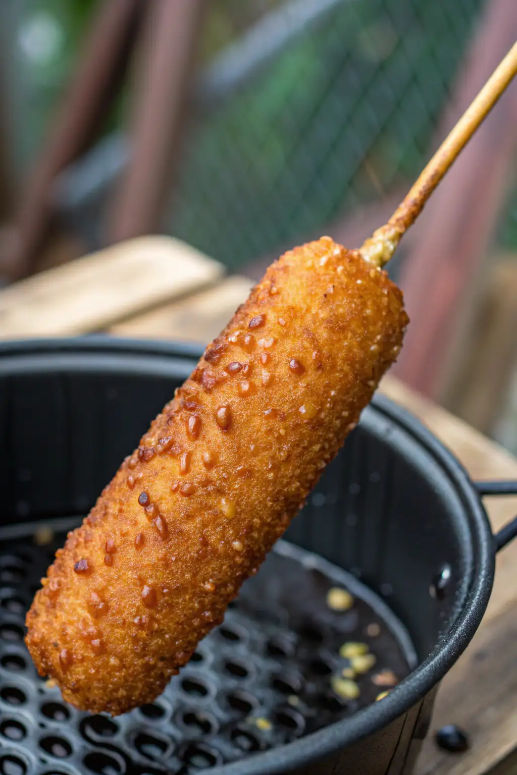 A delicious plate of Air Fryer Cattail