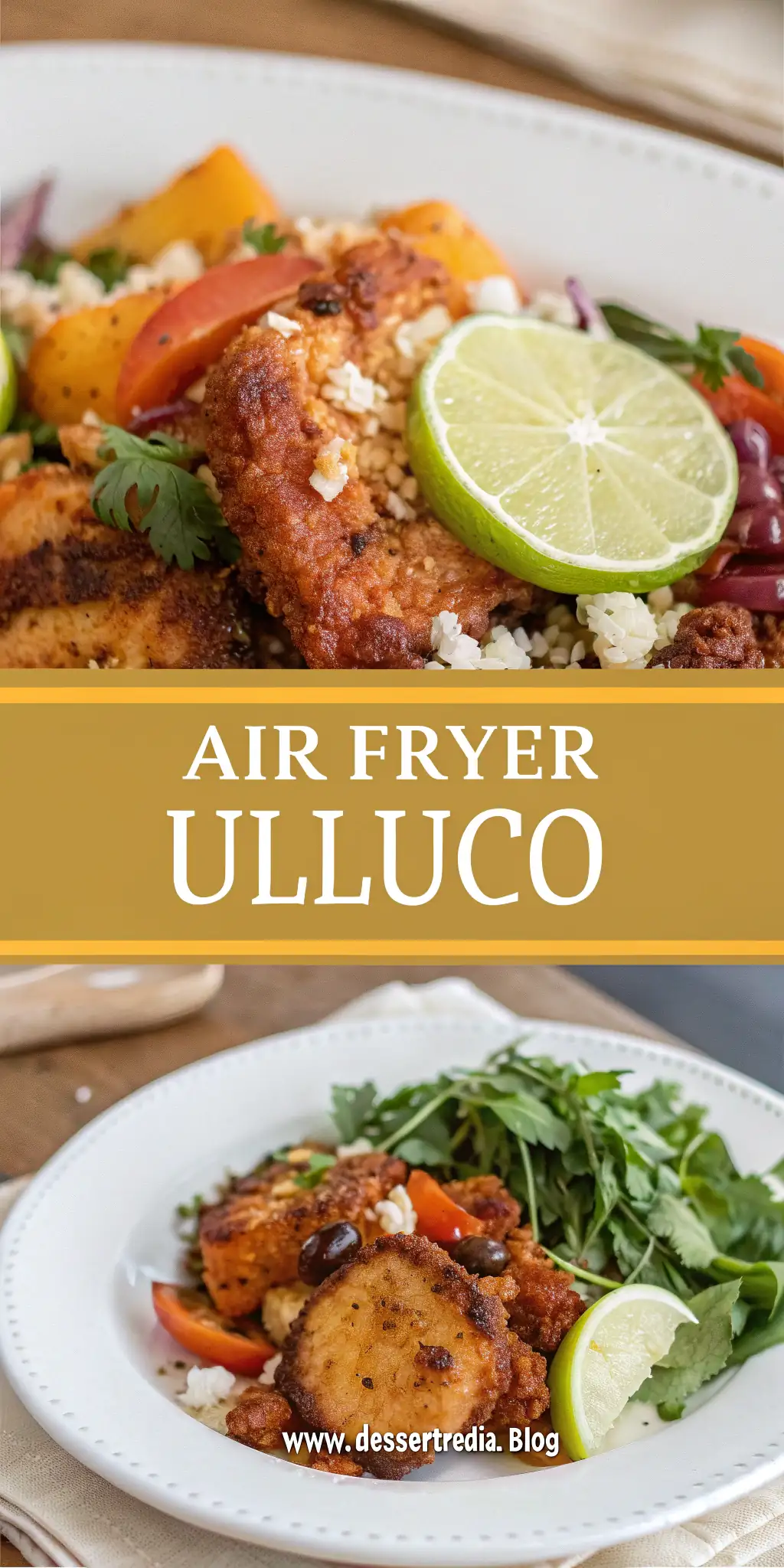 Pinterest image 1 for Air Fryer Ulluco