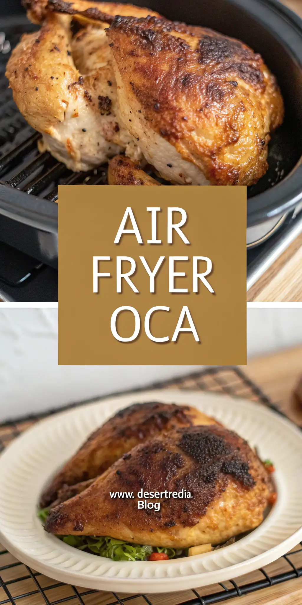 Pinterest image 1 for Air Fryer Oca