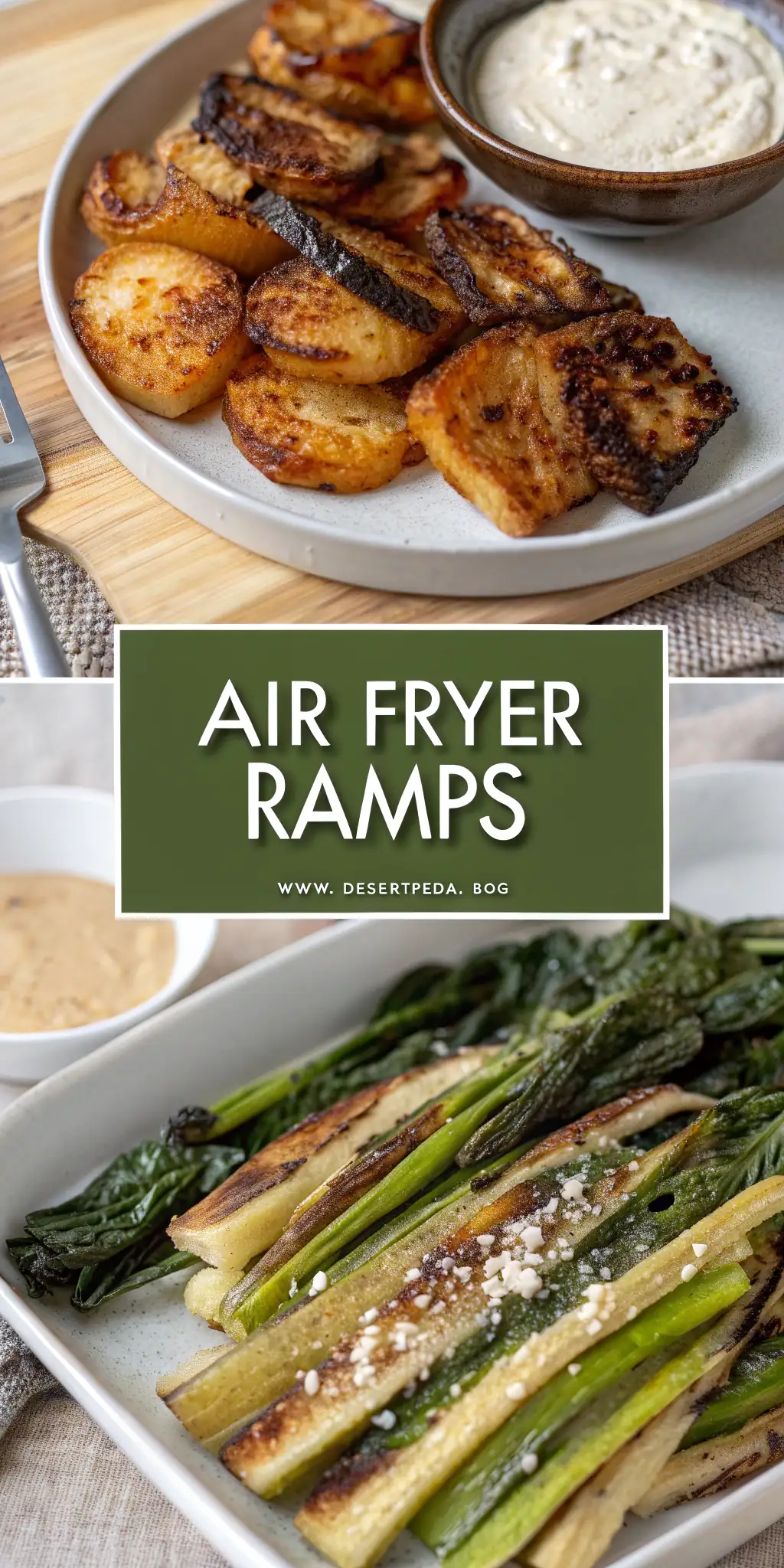 Pinterest image 1 for Air Fryer Ramps
