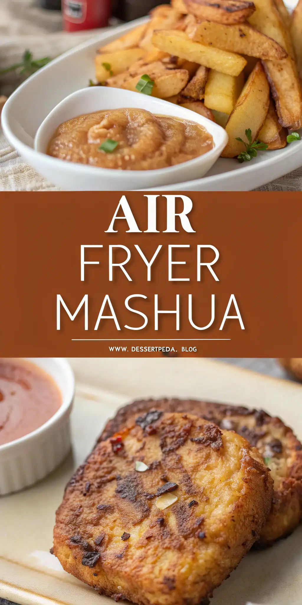 Pinterest image 1 for Air Fryer Mashua