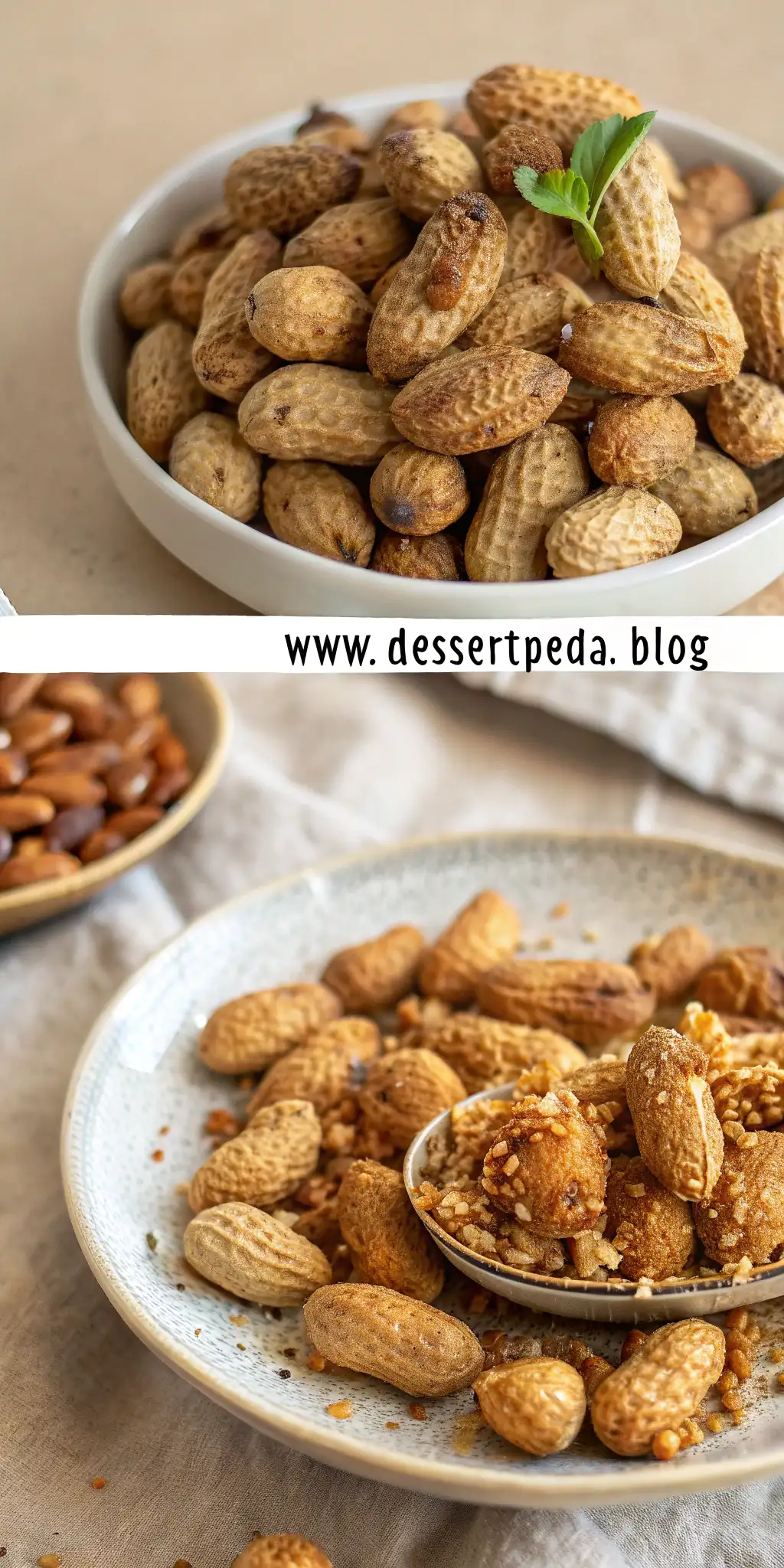 Pinterest image 1 for Air Fryer Groundnut