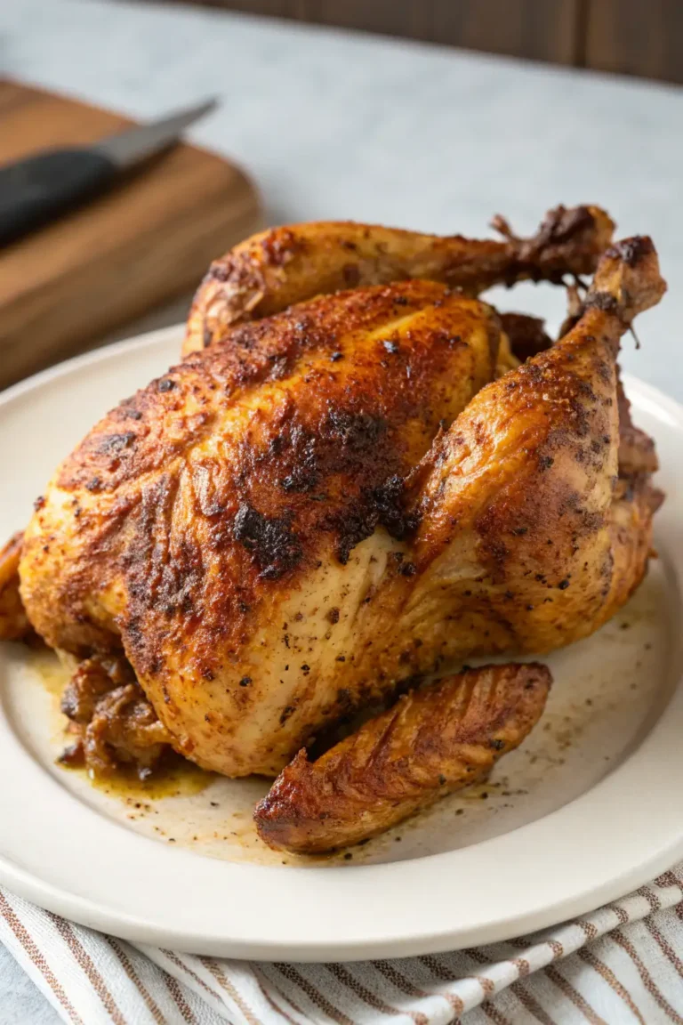 A delicious plate of Air Fryer Chicken Khorasan