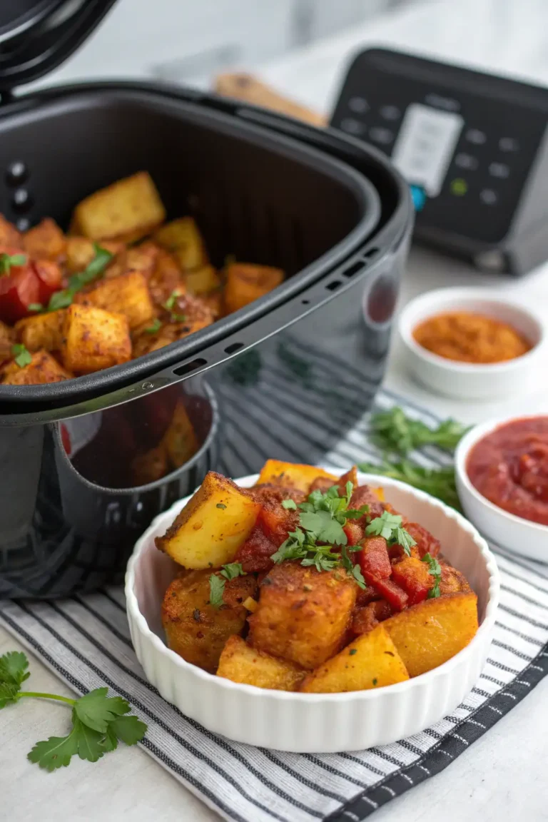 A delicious plate of Air Fryer Mashua