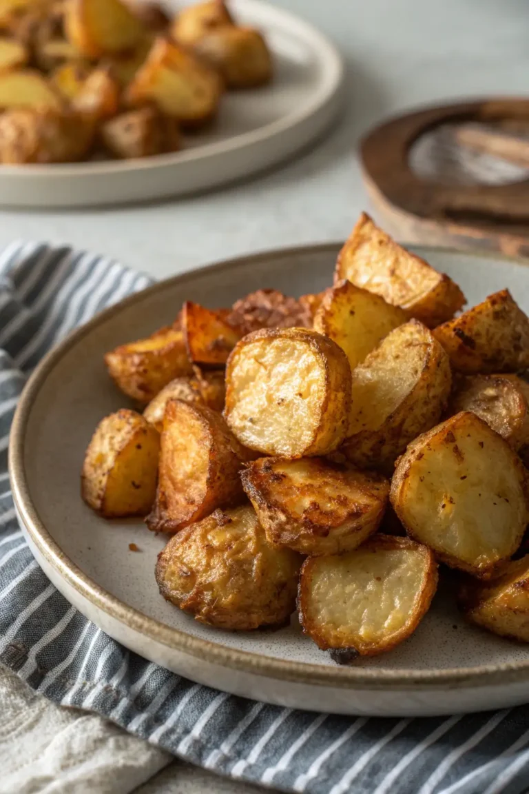 A delicious plate of Air Fryer Sunchokes